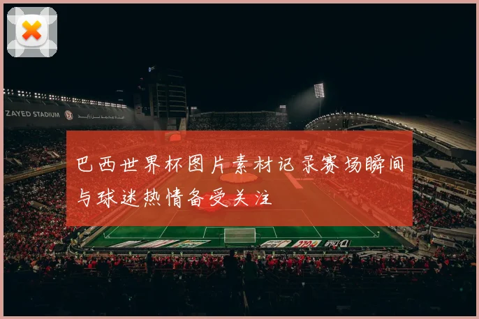 巴西世界杯图片素材记录赛场瞬间与球迷热情备受关注